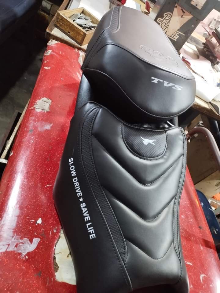 Tvs Rtr seat cover double part