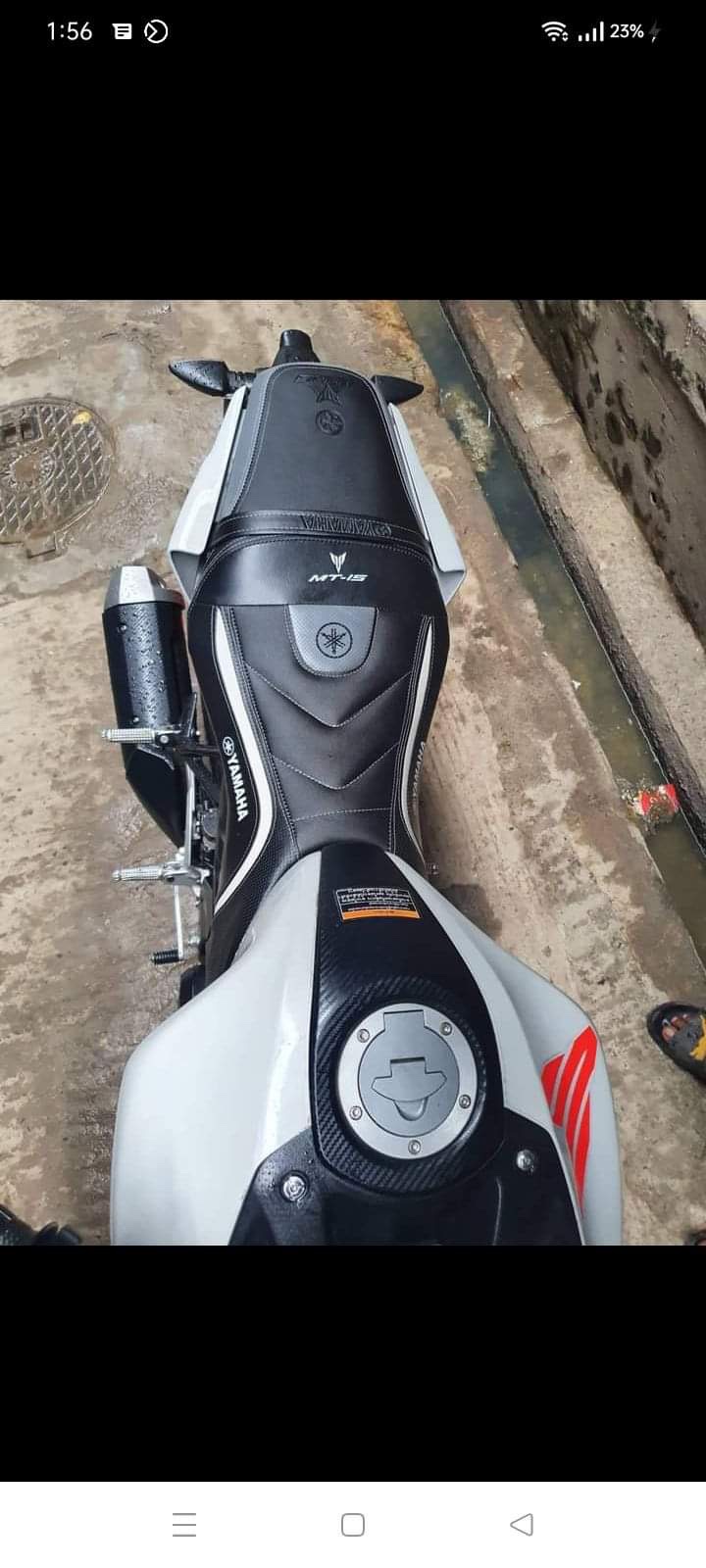 Yamaha Mt15 seat cover
