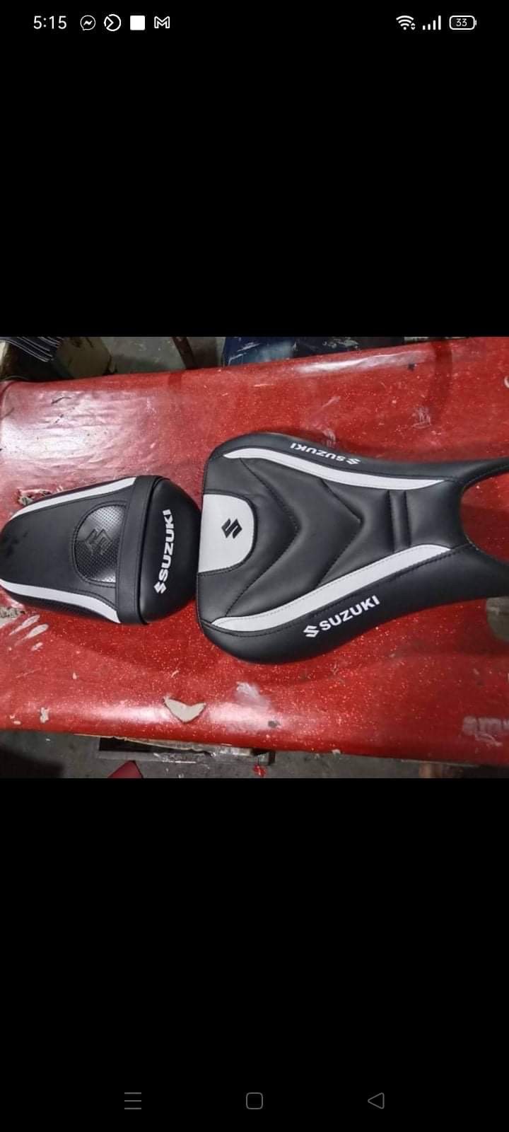 Suzuki sf fi seat cover modification