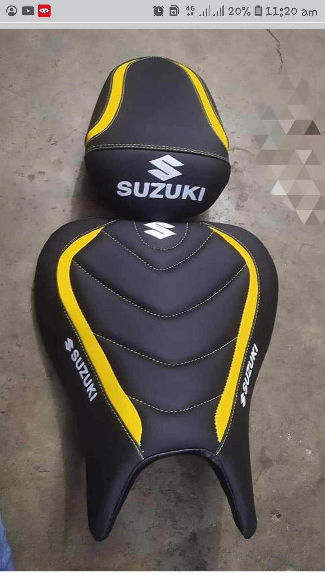 Suzuki gixxer sf seat cover online