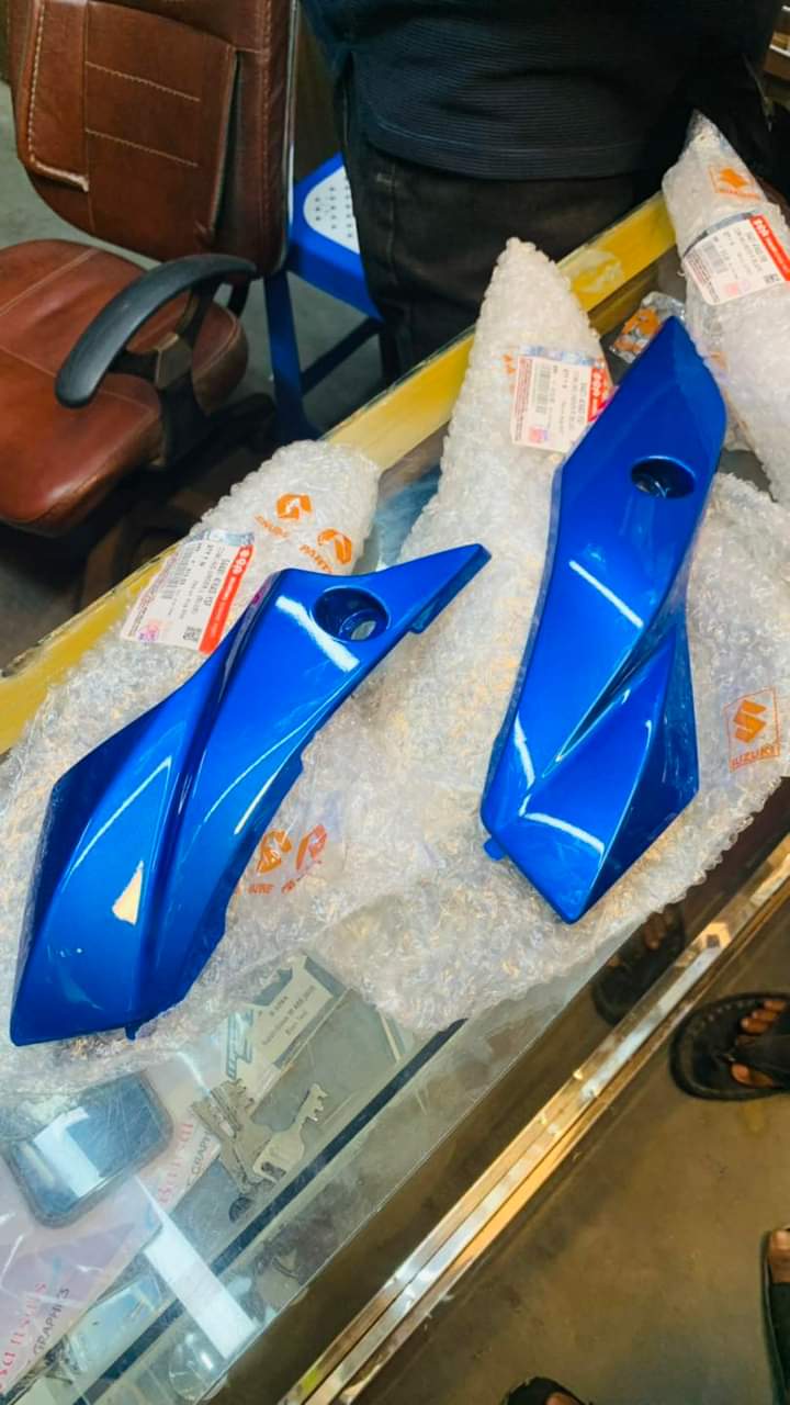 Suzuki Gixxer Fi 250 Engine guard blue black