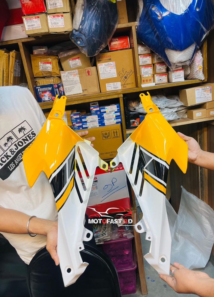 R15v4 yellow colour side kit। R15v4  parts low price