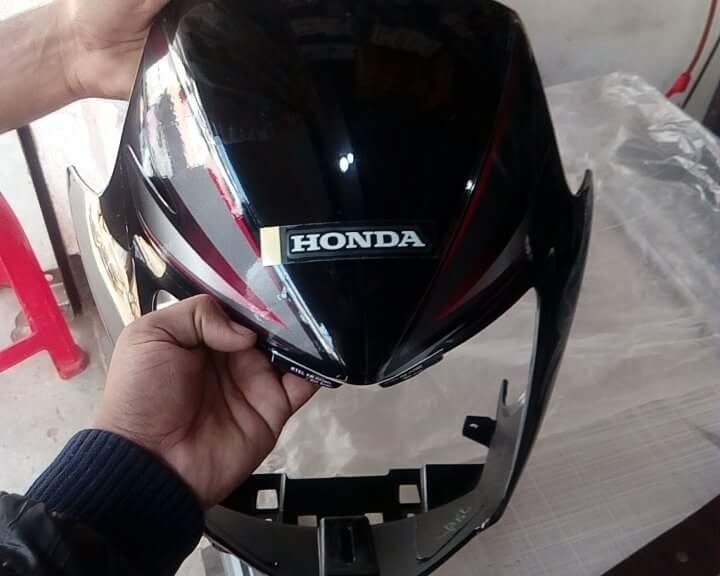 Honda CB shine 125  meter shade fearing