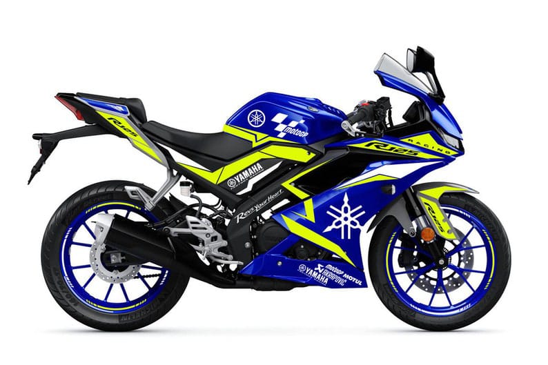 Yamaha R15V3 lime green decals sticker