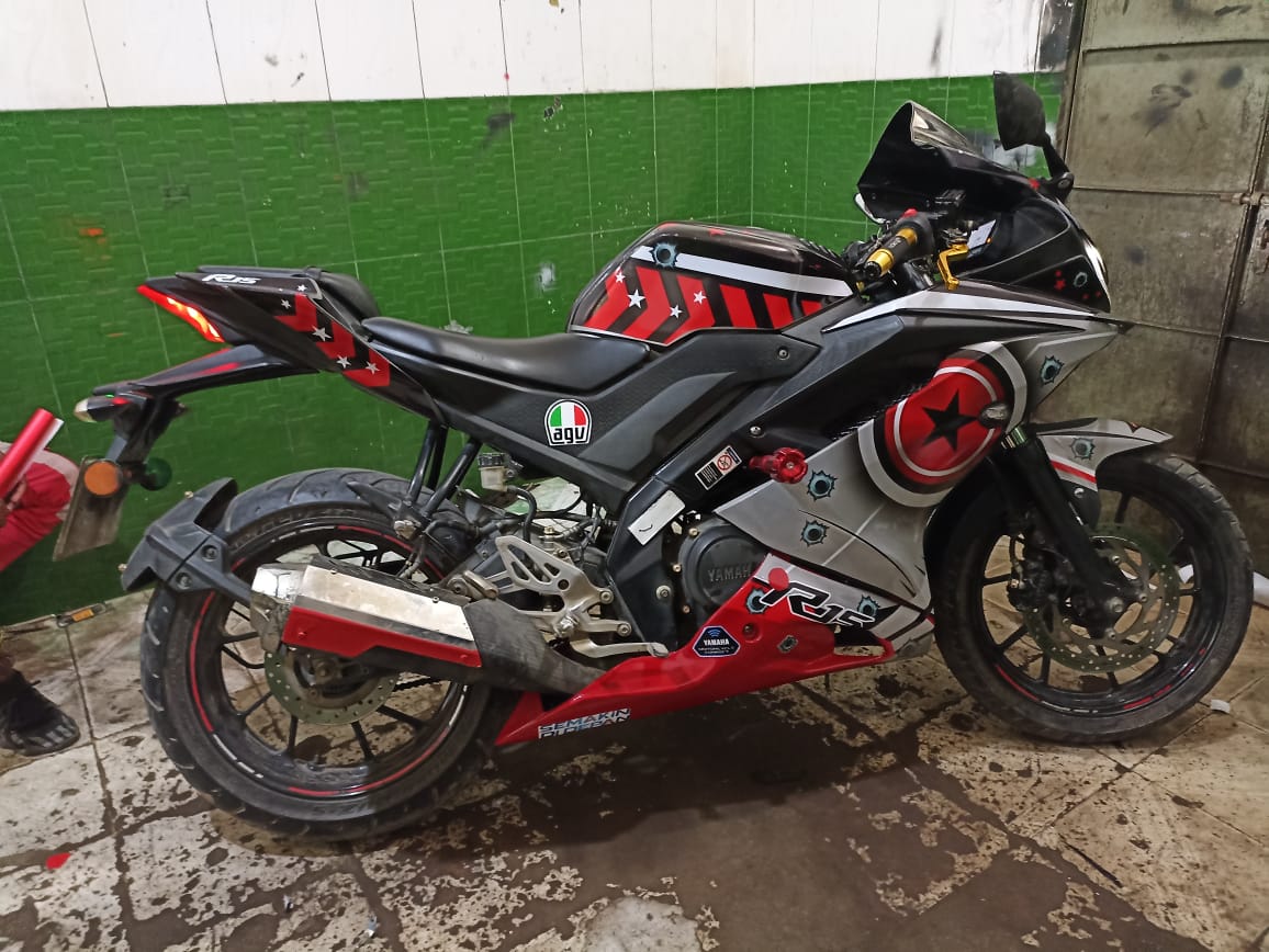 R15V3 MR America model decals sticker set