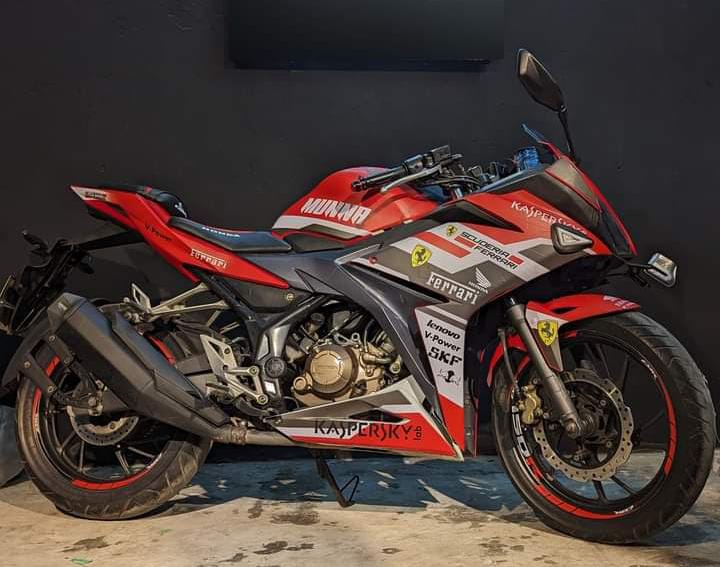 Honda CBR multi brand decals sticker set