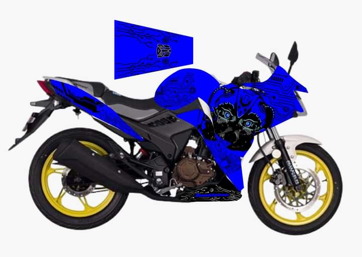 Lifan KPR bumblebee model decals sticker set