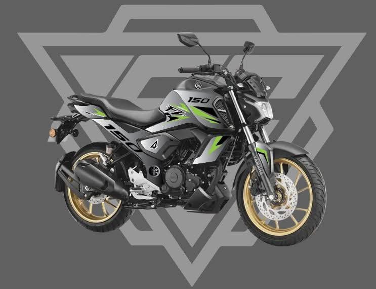 fzsv3 silver colour decals sticker