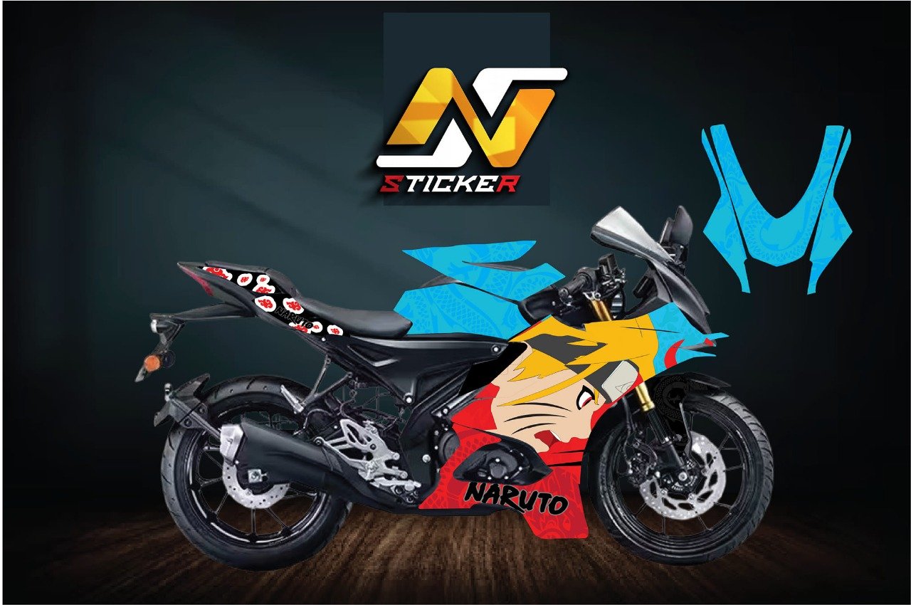R15m/V4 Naruto edition decals sticker