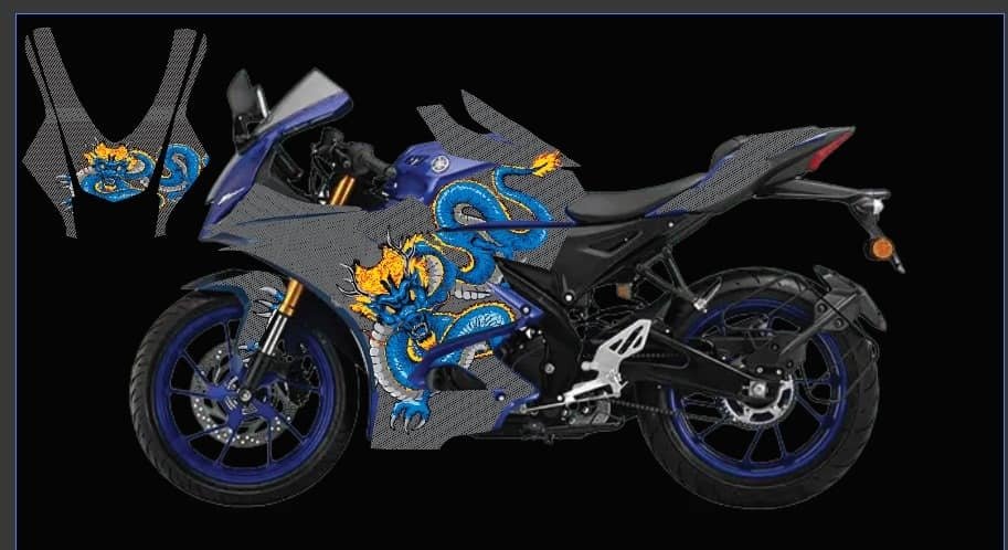R15m/V4 shenron dragon model decals sticker