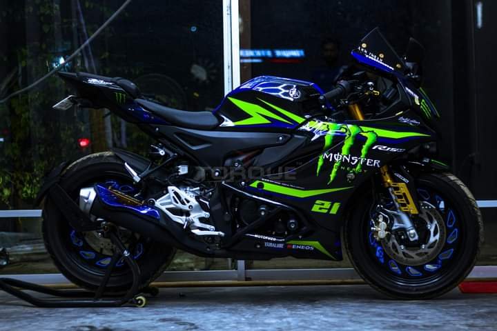 R15m/V4 monster edition decals sticker