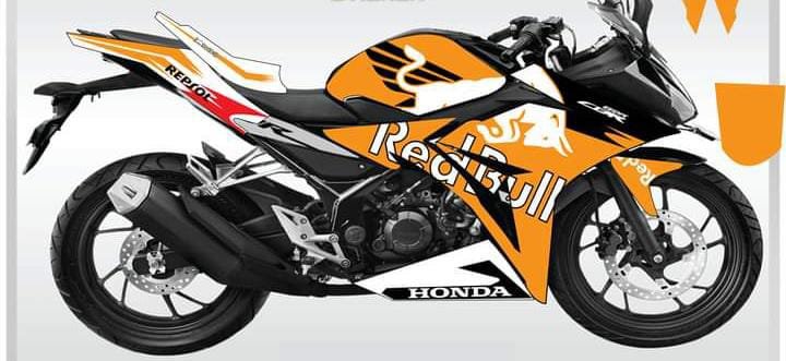 CBR 150 Red bull edition decals sticker