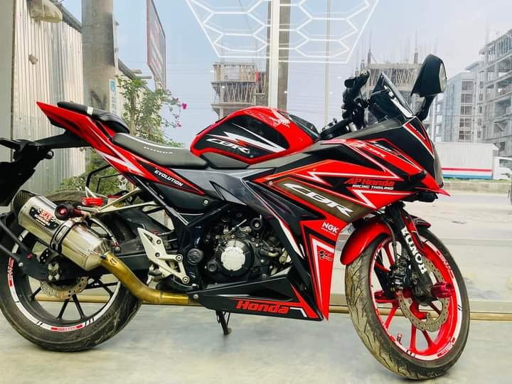 CBR 150 Red edition premium decals sticker