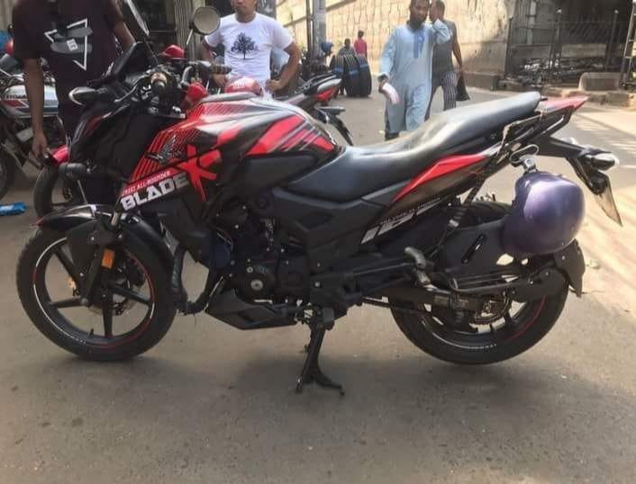 Honda Xblade red edition premium decals sticker