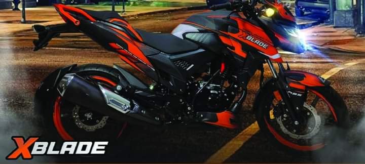 honda Xblade red colour decals sticker