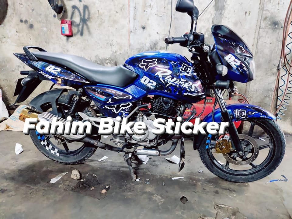 pulsar blue rapors decals sticker set