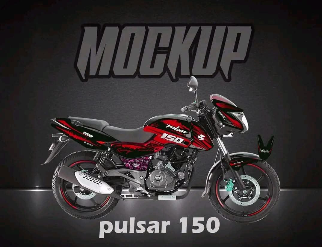 pulsar red chili colour decals sticker set
