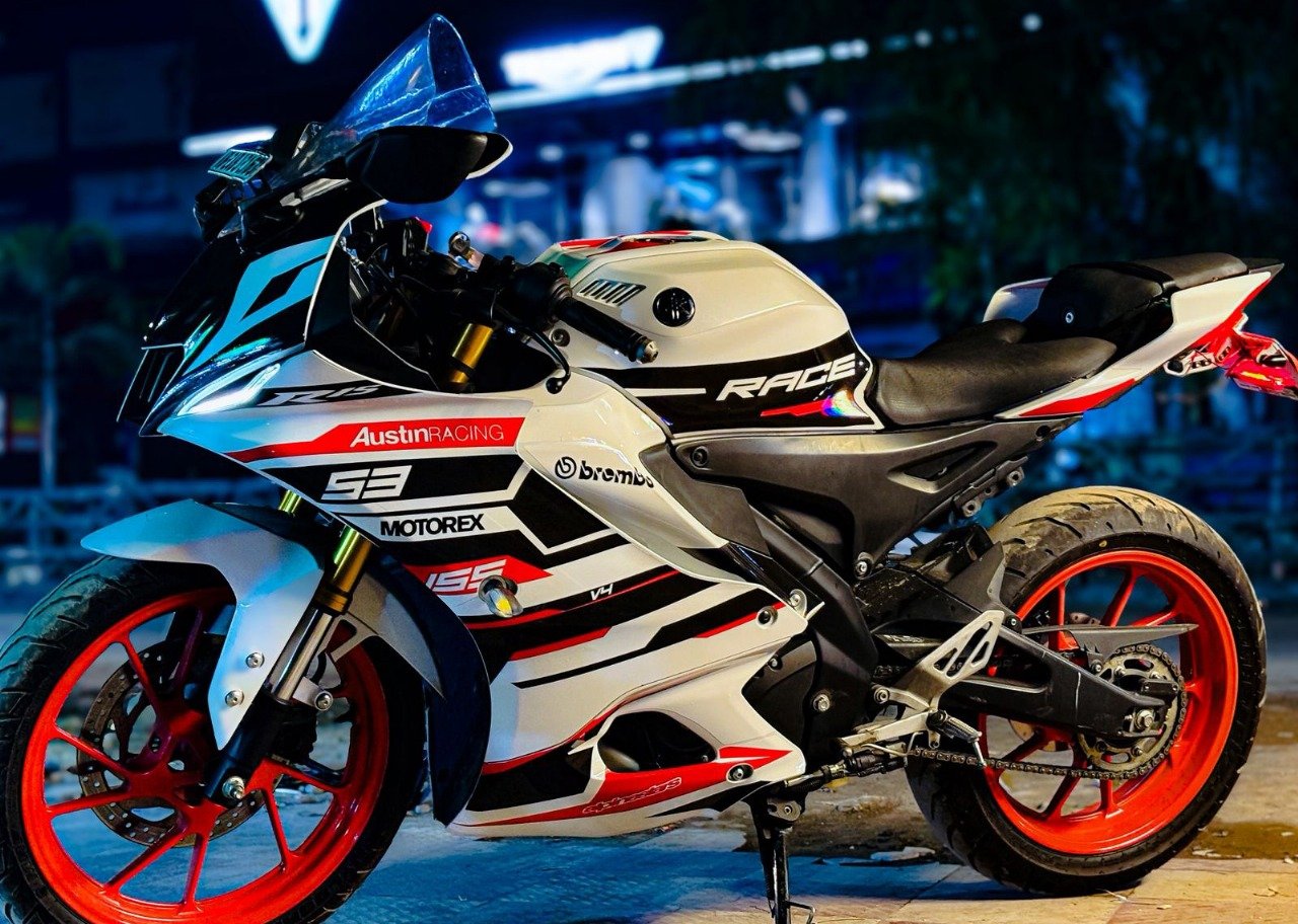 R15mv4 super Racing edition decals sticker set
