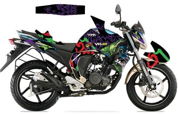 Fzv2 joker edition premium quality decals sticker set
