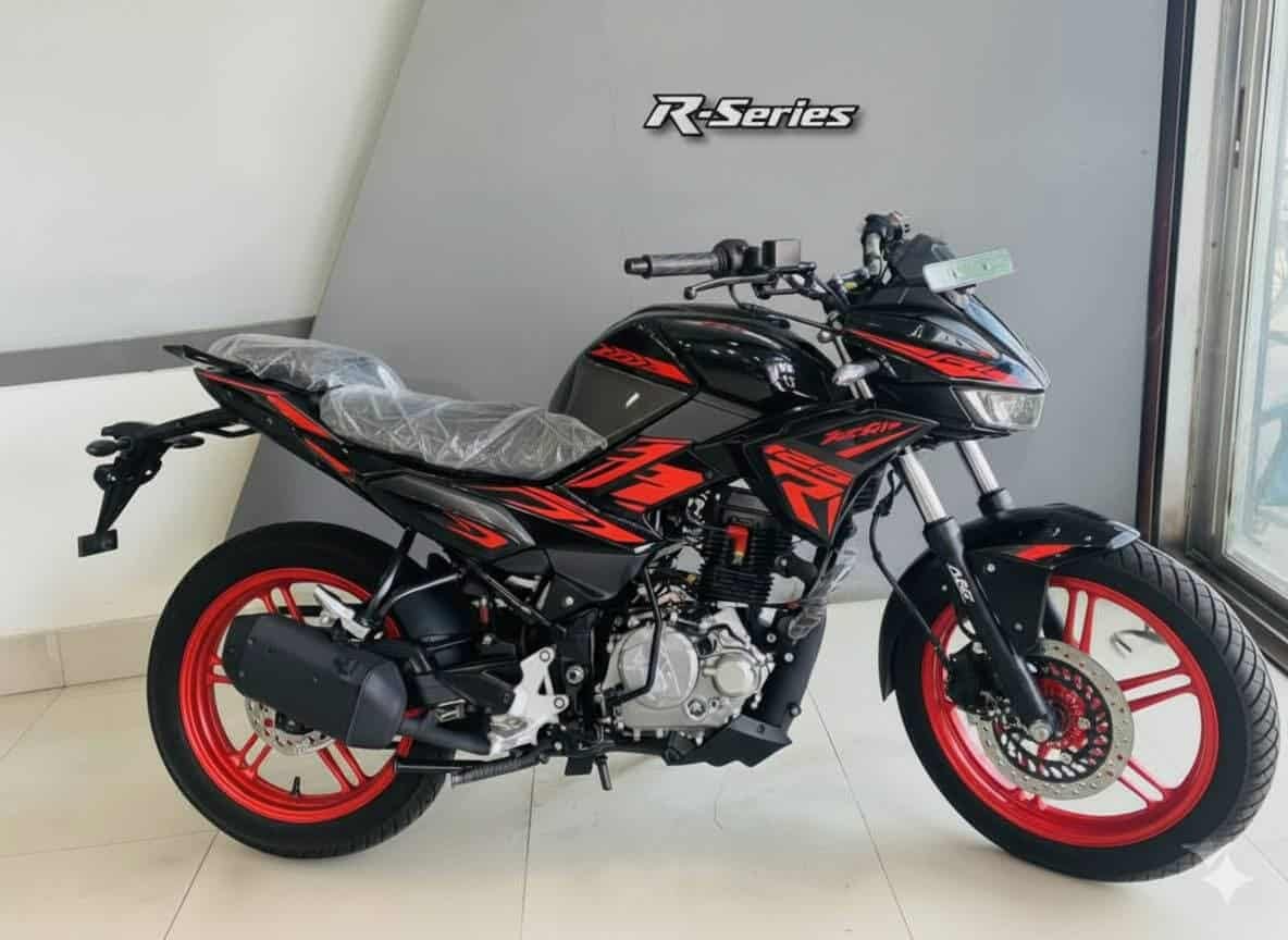 hero xtreme red and black colour premium quality decals sticker set