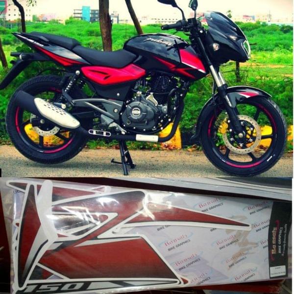 Bajaj Pulsar 150 full set sticker